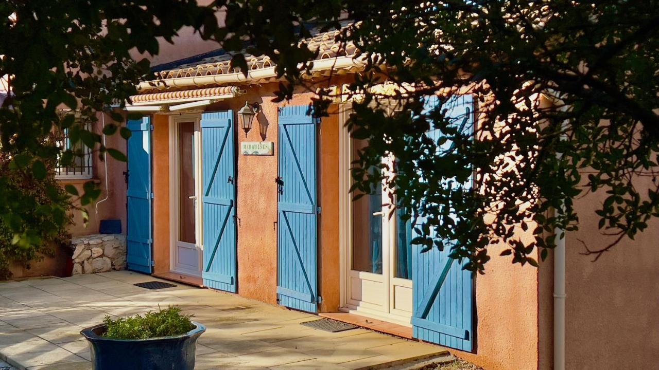 La Rose Des Vents & Spa - Gite Provence Néoules Exterior foto